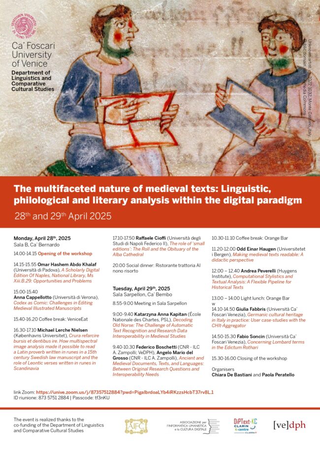 Workshop CaFoscari aprile 25